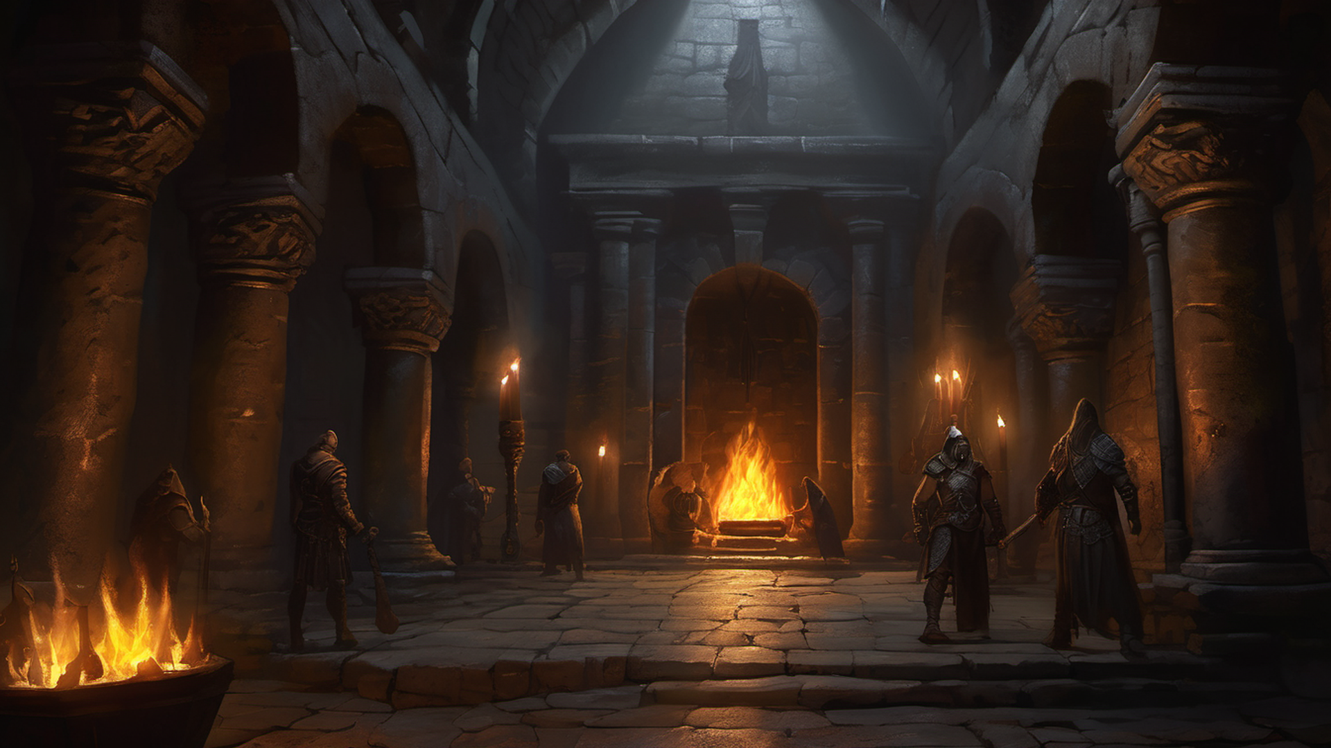 Delve the dungeons