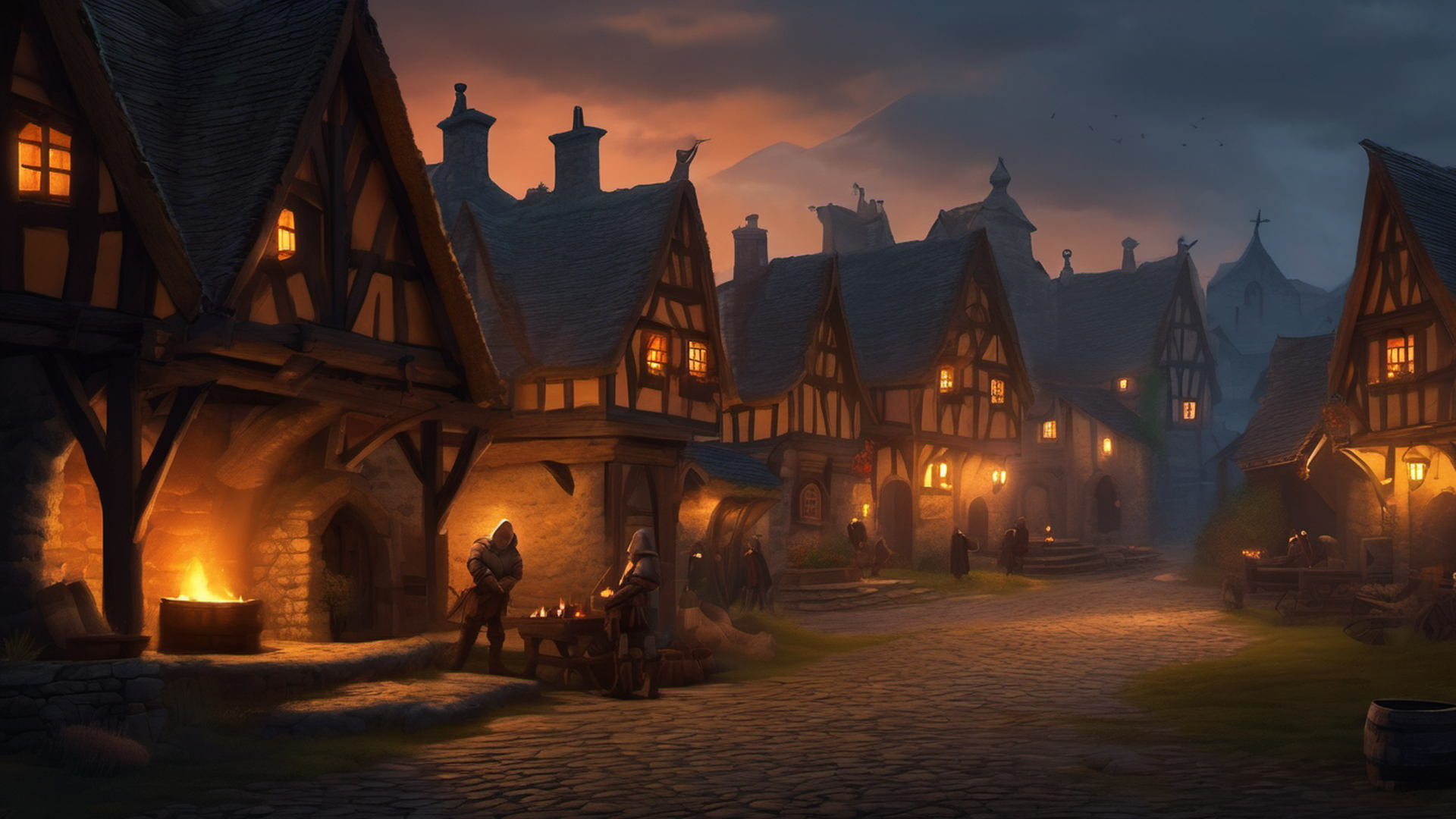 The last free village